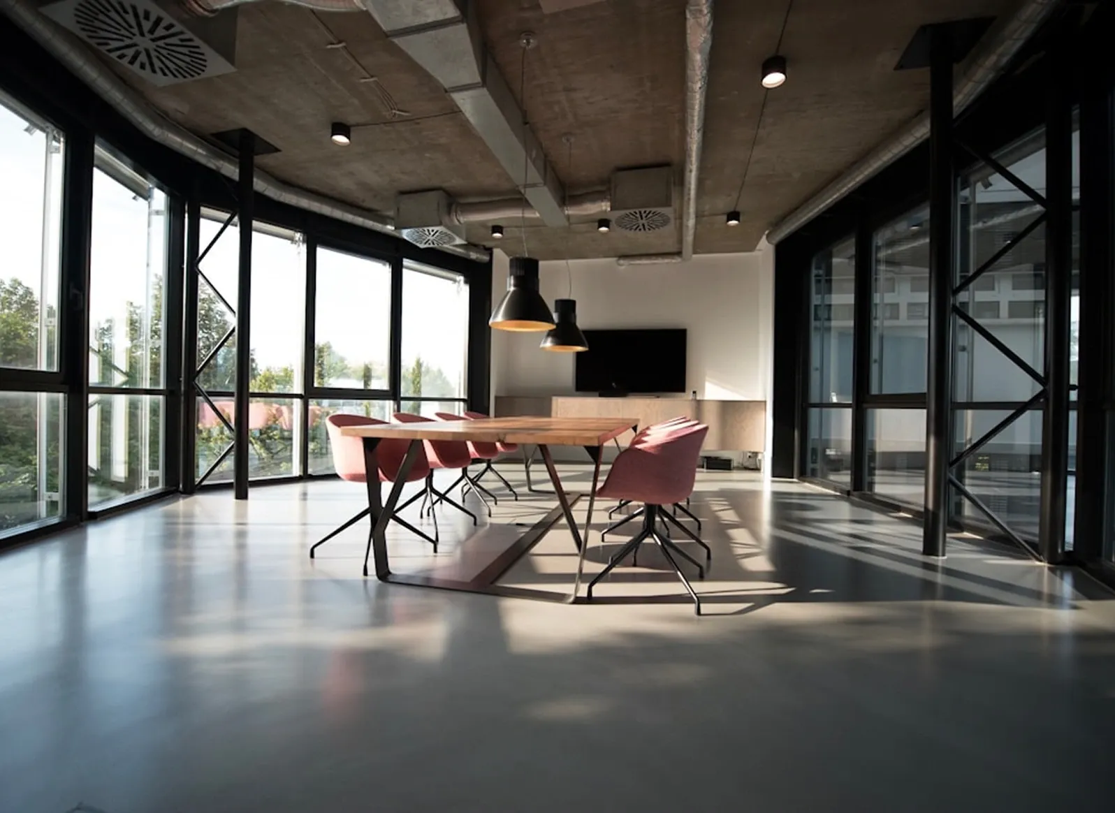 Espace de réunion professionnel